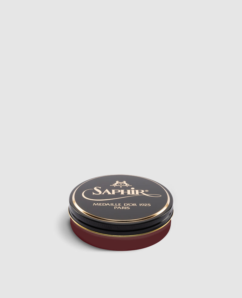 Pate de Luxe - Shoe polish for smooth leather - Mahogany