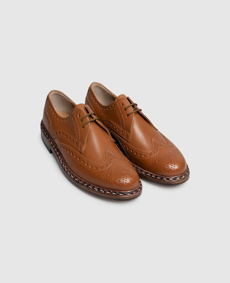 Buda Full-Brogue AC - Tobacco