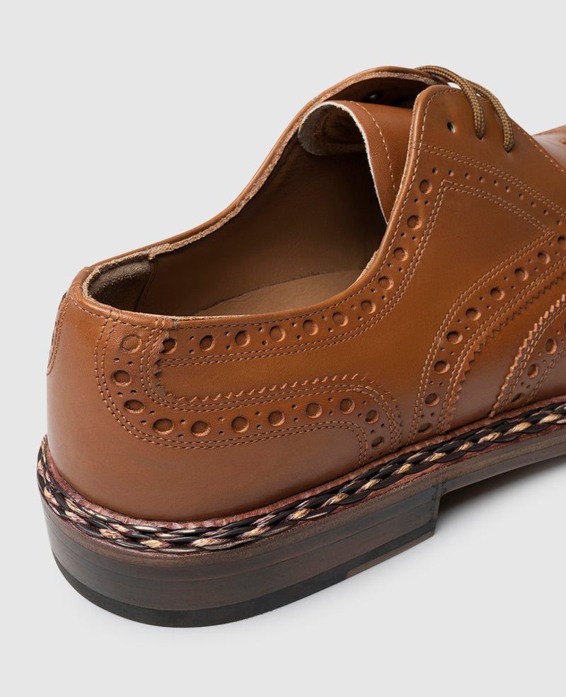 Buda Full-Brogue AC - Tobacco