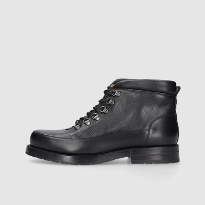 Leather ankle boots for men