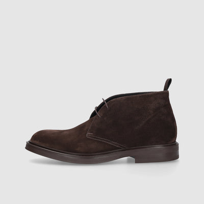 Leather ankle boots for men