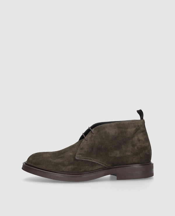Florenz Plain V Boot aus Calf suede