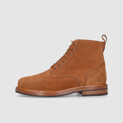 Leather ankle boots for men
