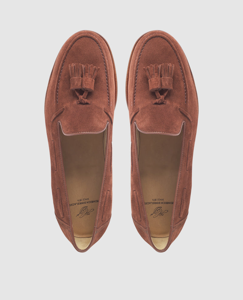 Wien Plain Tassel V - Rotbraun