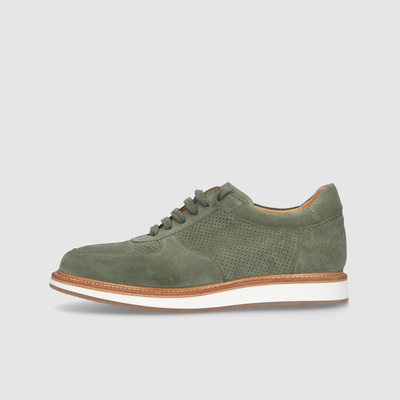 Leather sneakers for men