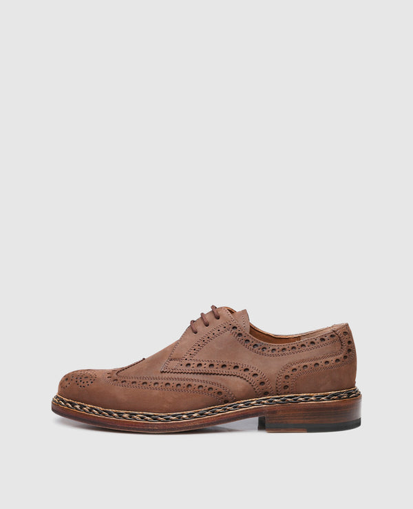 Buda Full-Brogue J - Coffee