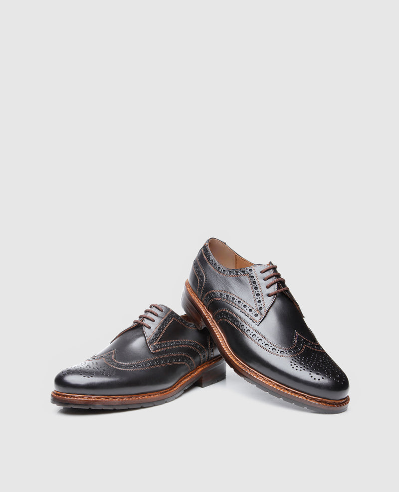 Zürich Full-Brogue SC - Schwarz